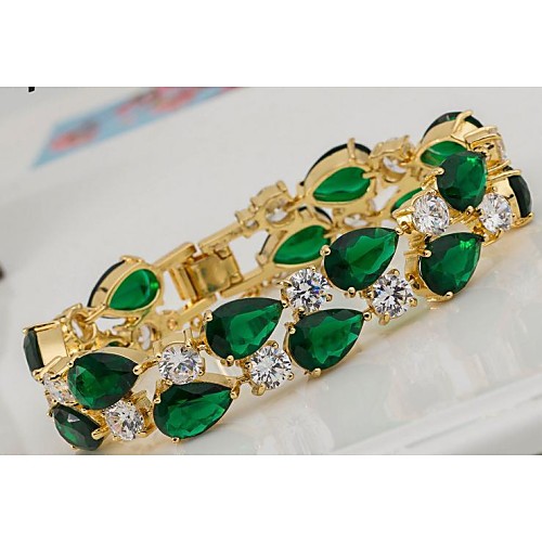 Women's Fashion Multicolor Zircon Bracelet