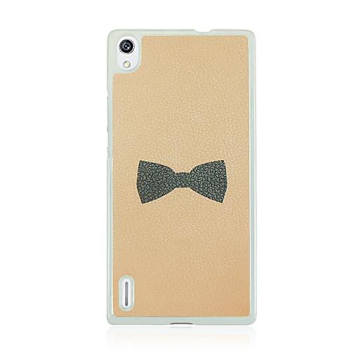 Bow Pattern Hard Case for Huawei Ascend P7