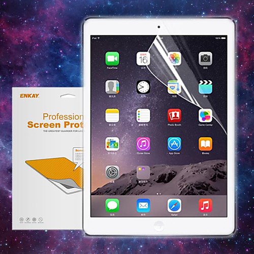 ENKAY Clear HD PET Screen Protector Protective Film Guard for iPad Air 2