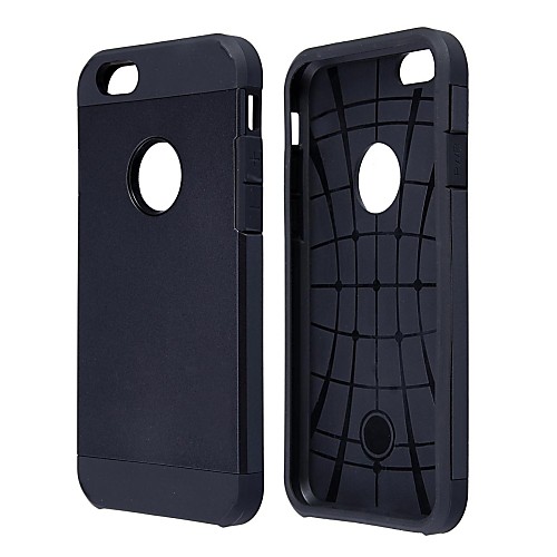 New Slim Armor Protective PC and Silicone Back Hard Case for iPhone 6 (Assorted Colors)