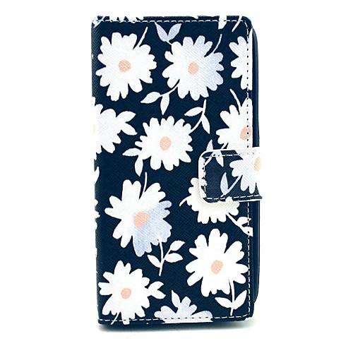 Beautiful Daisies Pattern PU Leather Full Body Cover with Card Slot for Nokia Lumia N630