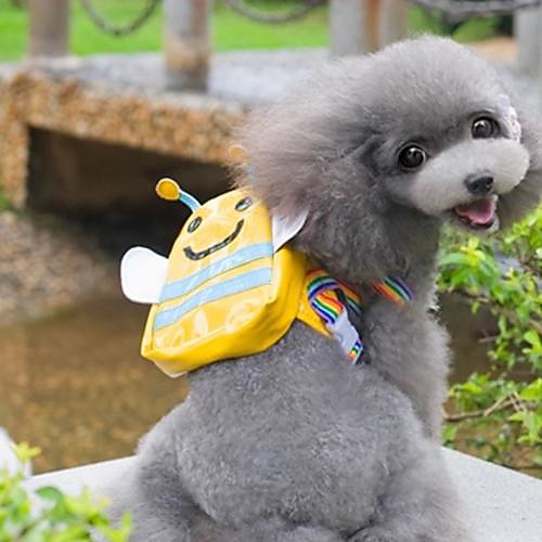 Lovely Yellow Bee Shape Travel Backpack for Pets Dogs (Assorted Sizes)