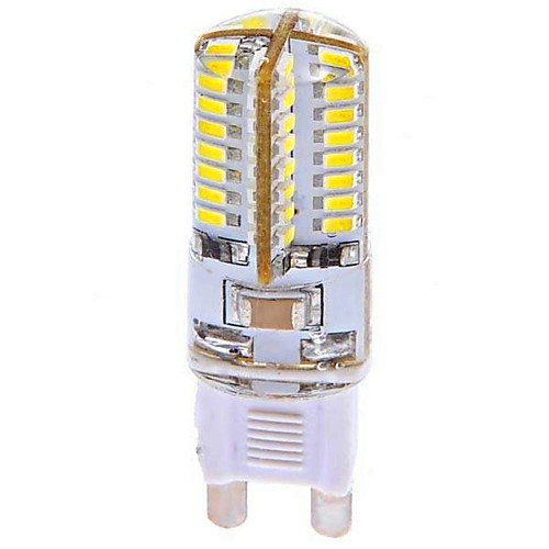 G9 3W 64x3014smd 360lm 6000-6500k холодный белый свет привел кукурузы лампочку (ac100-240v)