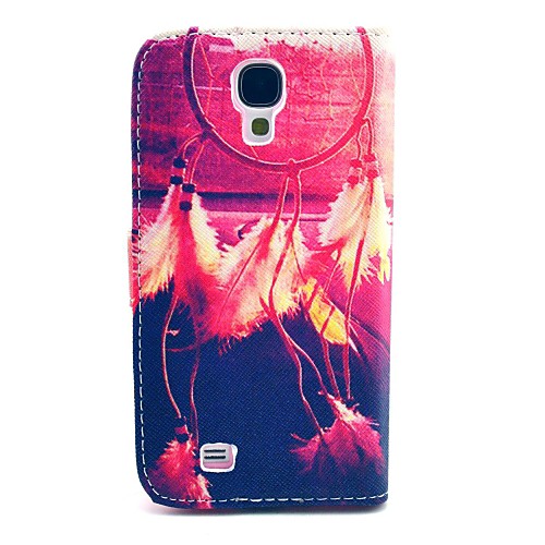 красочные картины Dream Catcher пу кожаный чехол Стенд с слотом для карт Samsung Galaxy s4 i9500