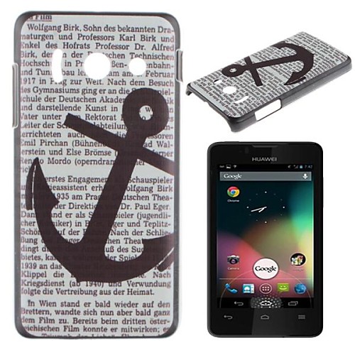 Anchor Pattern PC Hard Case for Huawei Y300