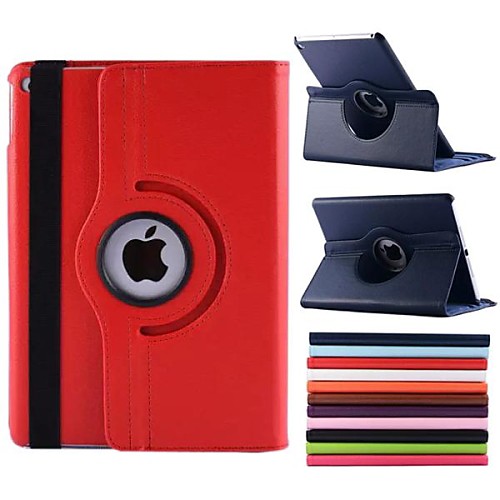 360 Degree Rotating Smart Cover PU Leather Case with Stand for iPad Air 2(Assorted Colors)