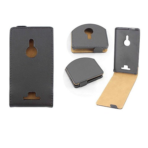 Protective PU Leather Magnetic Vertical Flip Case Cover Shell Protector for Nokia Lumia 925