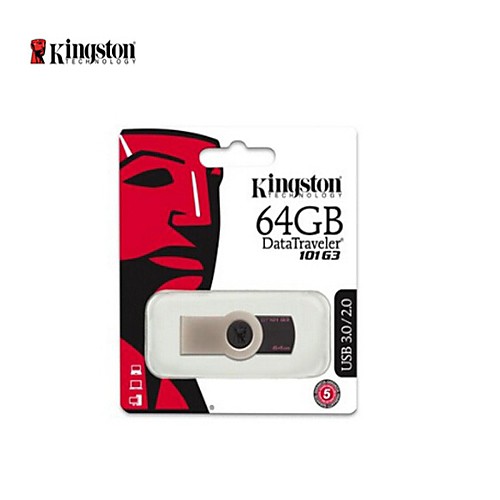 Kingston 64GB DataTraveler 101 Generation 3 USB 3.0 Flash Drive