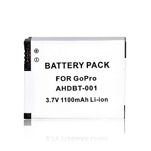 AHDBT-001 1100mAh Battery for Gopro Hero 2/ 1