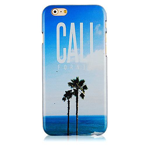 Coconut Tree Pattern Hard Back Case for iPhone 6