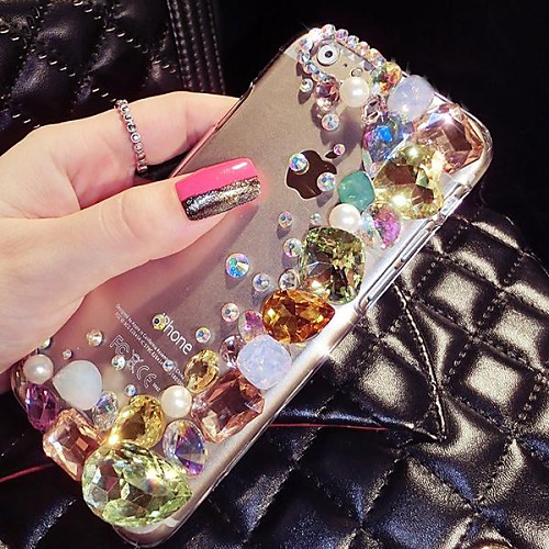 4.7 Inch The New Shining Color  with Diamond Hard Back Cover for iPhone 6 (Assorted Colors)