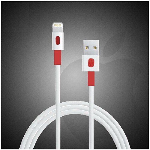 KLW USB к 8-контактный зарядки кабель синхронизации данных для Iphone 5 / 5S / 6 Ipad Mini / воздуха / сетчатка (3,3 футов / 1,0 метра)