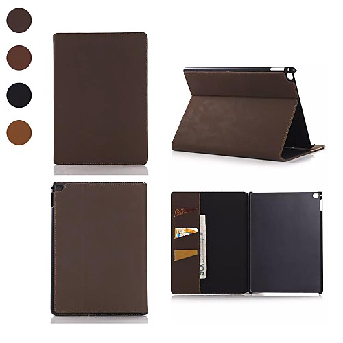 Elonbo Fashion Archaize Material Design Leather Full Body Case Cover with Stand for iPad Air 2(Assorted Colors)