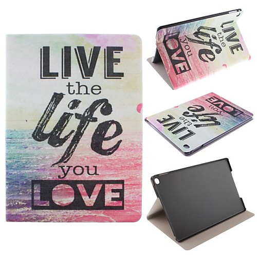 Live and Life of Sea Pattern PU Leather Full Body Case for iPad Air 2