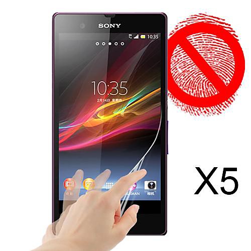 матовая защитная пленка для Sony Xperia Z / l36h (5 шт)