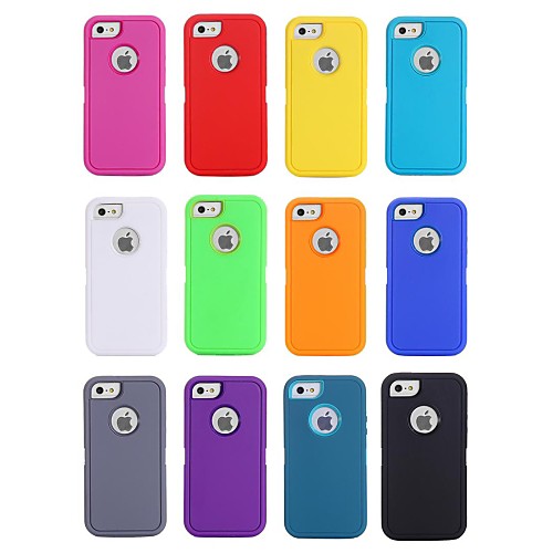 Heavy Duty Impact Case Cover for Apple iPhone 5/5S (Assorted Colors)