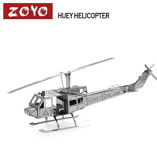 ZOYO Huey Helicopter  DIY 3D Laser Cut Models Puzzle