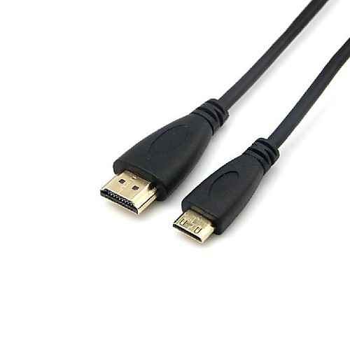 1м позолоченные HDMI v1.4 для Mini HDMI кабеля