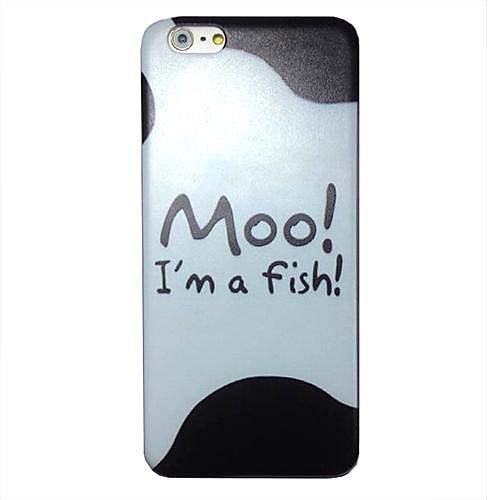 DF Fish Proverb Pattern Hard Back Case for iPhone 6