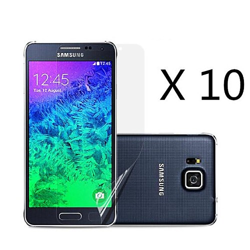 (10 pcs)High Definition Screen Protector for Samsung Galaxy Alpha G850