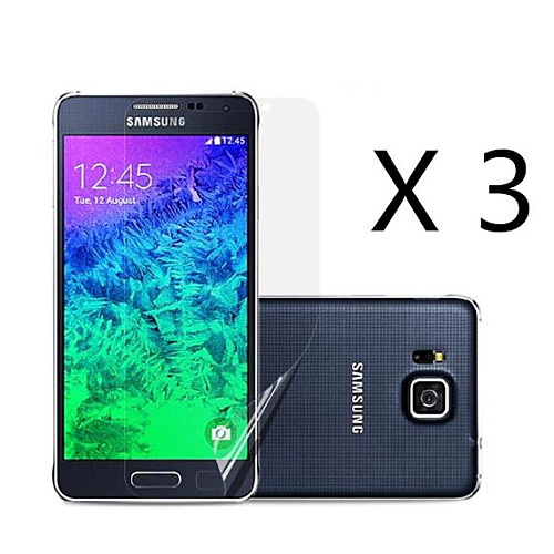 (3 pcs)High Definition Screen Protector for Samsung Galaxy Alpha G850