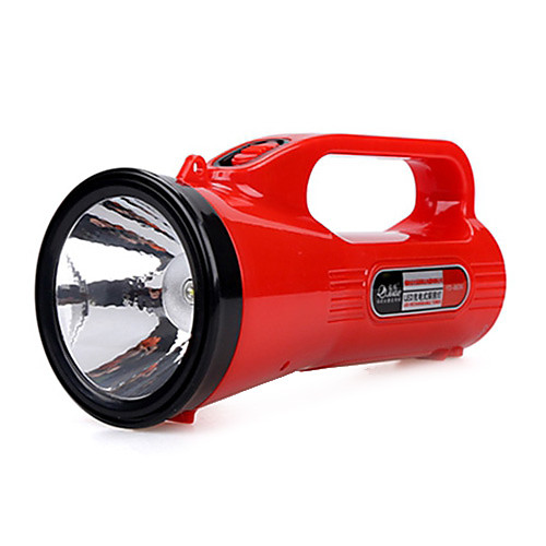 JiaGe YD-6636 Rechargeable 2-Mode LED Flashlight (240LM,Red)