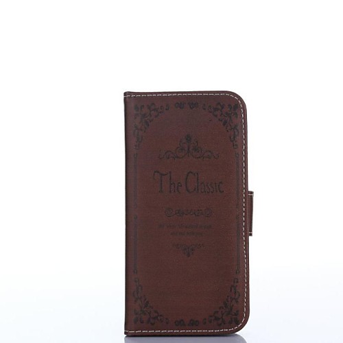 The Scrolls PU Leather Full Body Case with Card Slot for iPhone 6