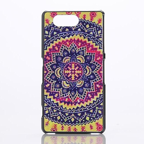 Flower Pattern PC Hard Case for Sony Xperia Z3 mini D5803 M55w