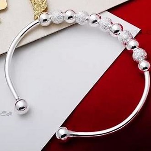 925 Sterling Silver Bracelet Nine Turn Of Fortune