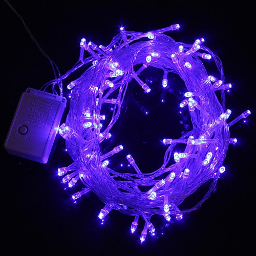 10м 9.6W Рождество вспышка 100-главе синий свет полосы света лампы (ЕС Plug, AC 220V)