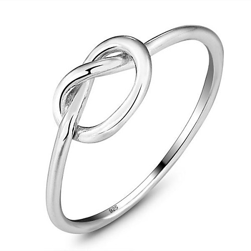 Genuine 925 Womens Bands Designer Simple 925 Silver Lady Ring