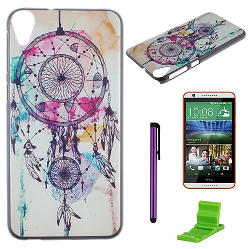 Dream Catcher Pattern PC Hard Case with Screen Protector,Stylus and Stand for HTC Desire 820 D820u