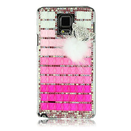 LUXURY Diamonds Crystal Fox Back Cover Case for SAMSUNG Galaxy NOTE 4(Assorted Colors)