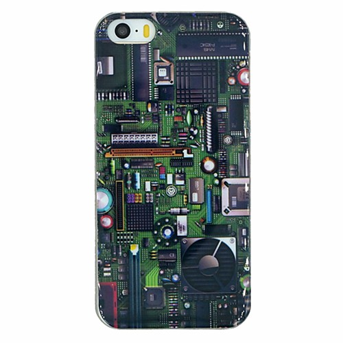 circuit Board Pattern PC Hard Back Cover Case for iPhone 5/5S