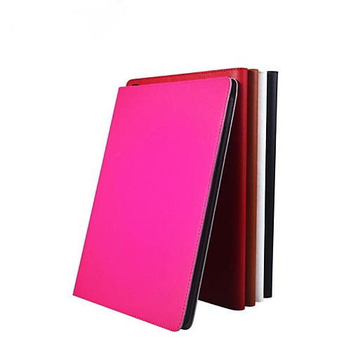 Solid Color Genuine Leather Holster with Stand Auto Sleep/Wake Up for iPad Air 2 (Assorted Colors)