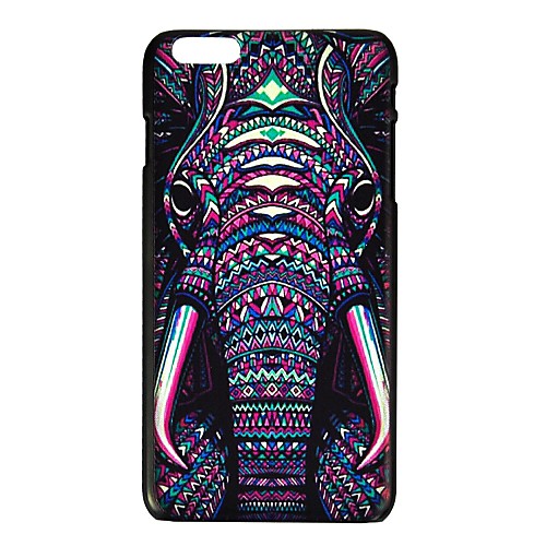 FITIN Colorful Cute Elephant Pattern Plastic Hard Case for iPhone 6 4.7''