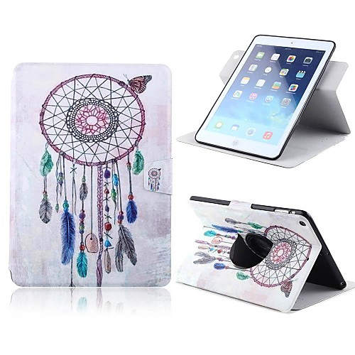 Windbell Design PU Full Body Case with Stand for iPad 2/3/4