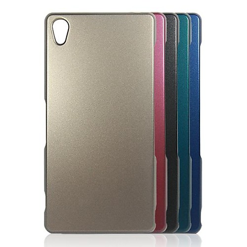 Metallic Look Hard PC Back Cover Case for Sony Xperia Z3 (Assorted Colors)