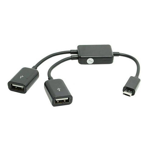микро хозяин USB OTG кабель адаптера с двойной портовый концентратор для галактики S5 / S4 / S3 примечание 2 Примечание 3 Примечание 4
микро хозяин USB OTG кабель адаптера с двойной портовый концентратор для галактики S5 / S4 / S3 примечание 2 Примечание 3 Примечание 4