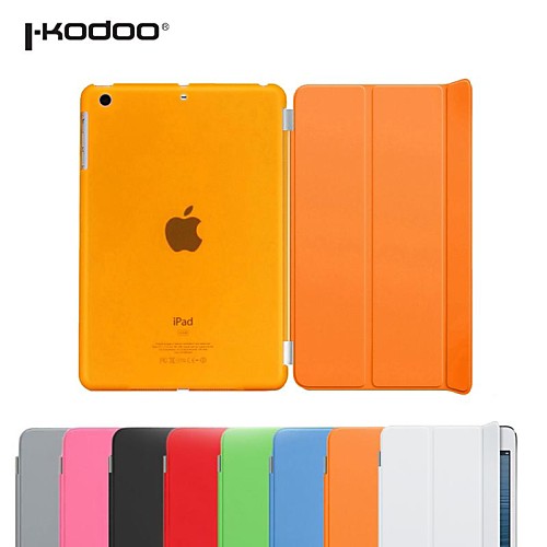 ikodoo  PU Leather case with Plastic Back Cover Case for iPad Air 2 (Assorted Colors)