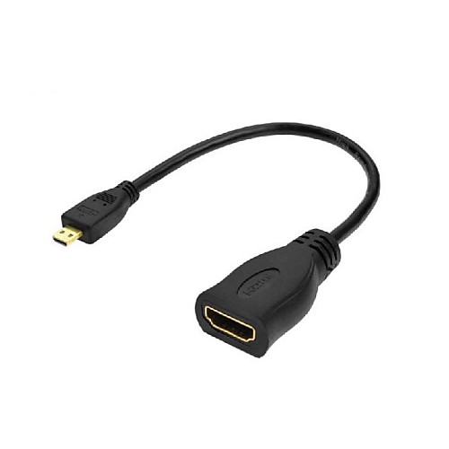 Micro HDMI мужчина к HDMI V1.4 женский кабель