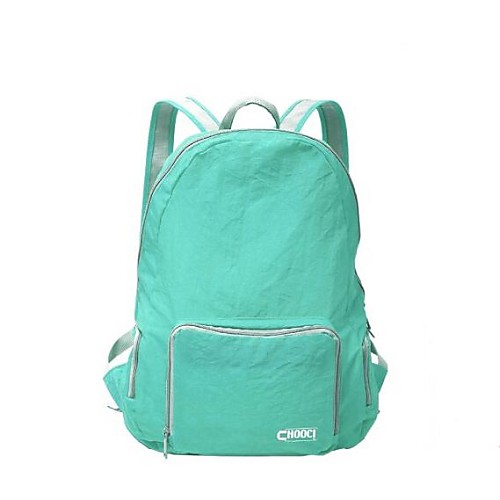 Outdoors Nylon Blue Waterproof Backpack