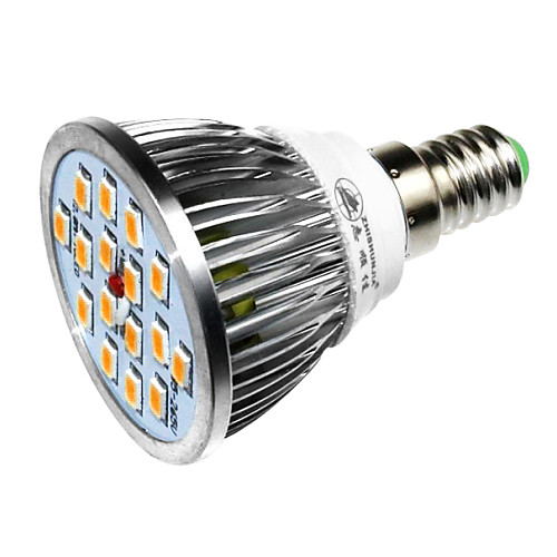 zhishunjia e14 8w 16x5630smd 480lm 3000K теплый белый свет светодиодные утопленный свет (AC 85 ~ 265В)