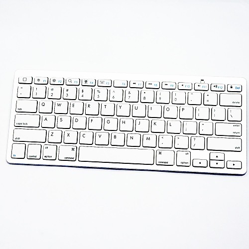 Ultra-Thin Bluetooth V2.0 78-Key Keyboard for iPhone/iPad/Samsung