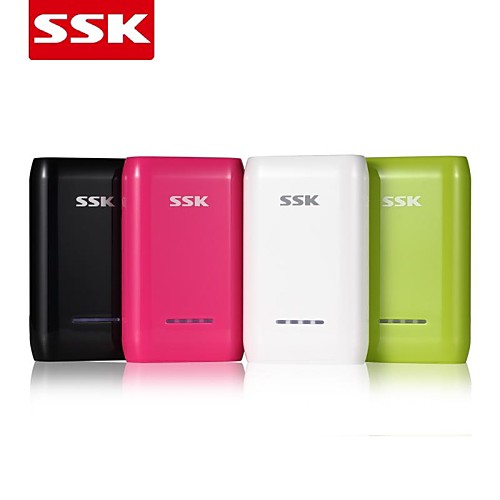 ssk srbc535 6600mAh Power Bank внешняя батарея для iphone6 / 6 плюс Ipad Самсунга примечании 4 и других мобильных устройств