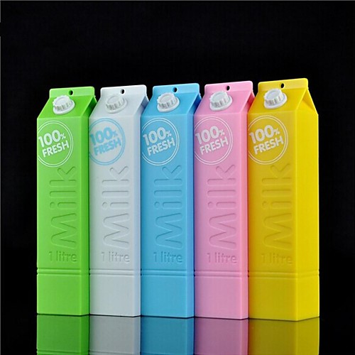 Milk Box Shape Power Bank with Usb Cable for iPhone 6/6 Plus/Samsung and Others (2600mAh)