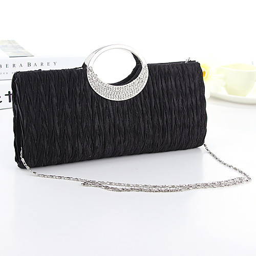 Women's Crystal / Rhinestone Silk Evening Bag Rhinestone Crystal Evening Bags White / Black / Fuchsia
Women's Crystal / Rhinestone Silk Evening Bag Rhinestone Crystal Evening Bags White / Black / Fuchsia