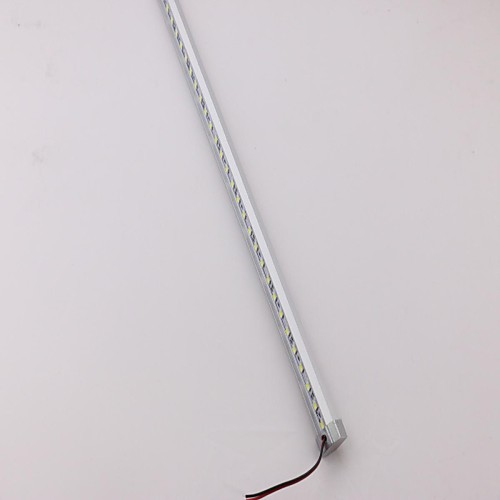 50 см SMD-5050 620-695lm лампа холодный белый 6500K v-образный паз свет водить прокладки (12v)