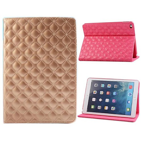 The Diamond Flower Pattern PU Leather Full Body Case for iPad 2/3/4 (Assorted Colors)