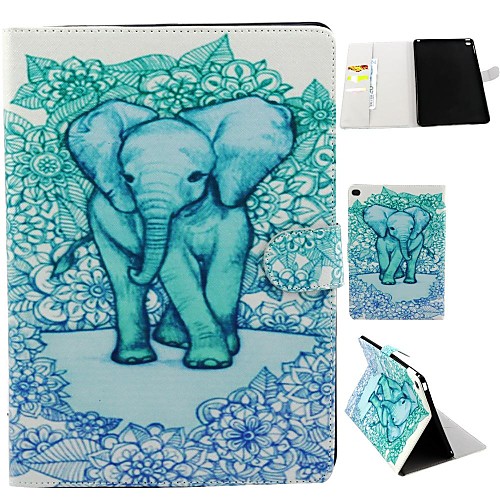 Elephant Pattern Full Body Case with Stand for iPad Air 2